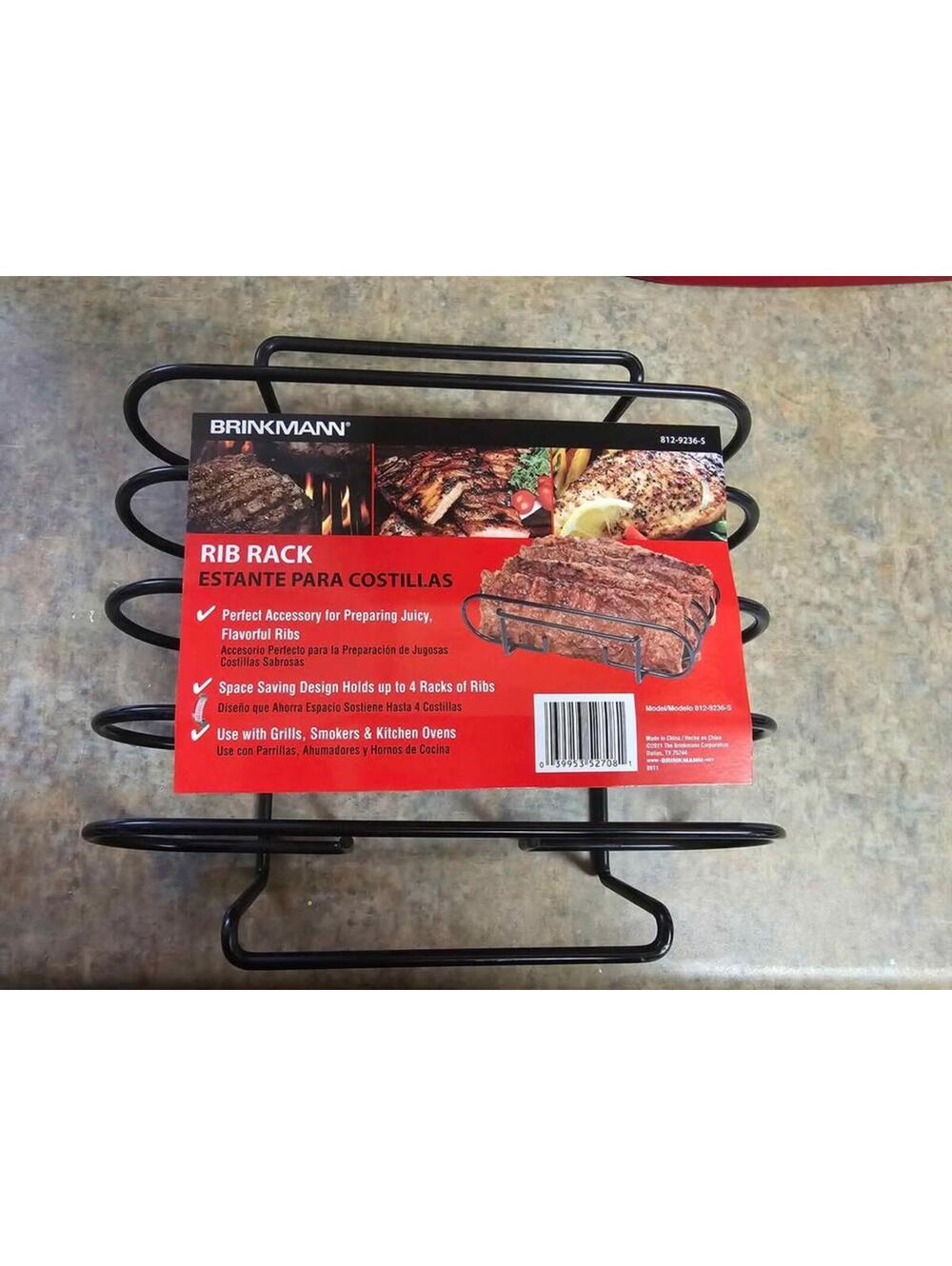brinkmann Brinkman Non-stick Rib Rack